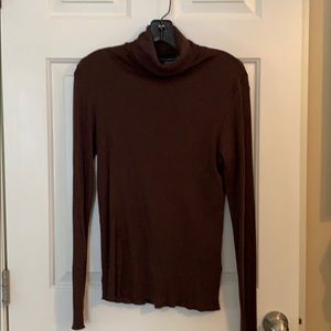 Dark brown Ralph Lauren turtleneck